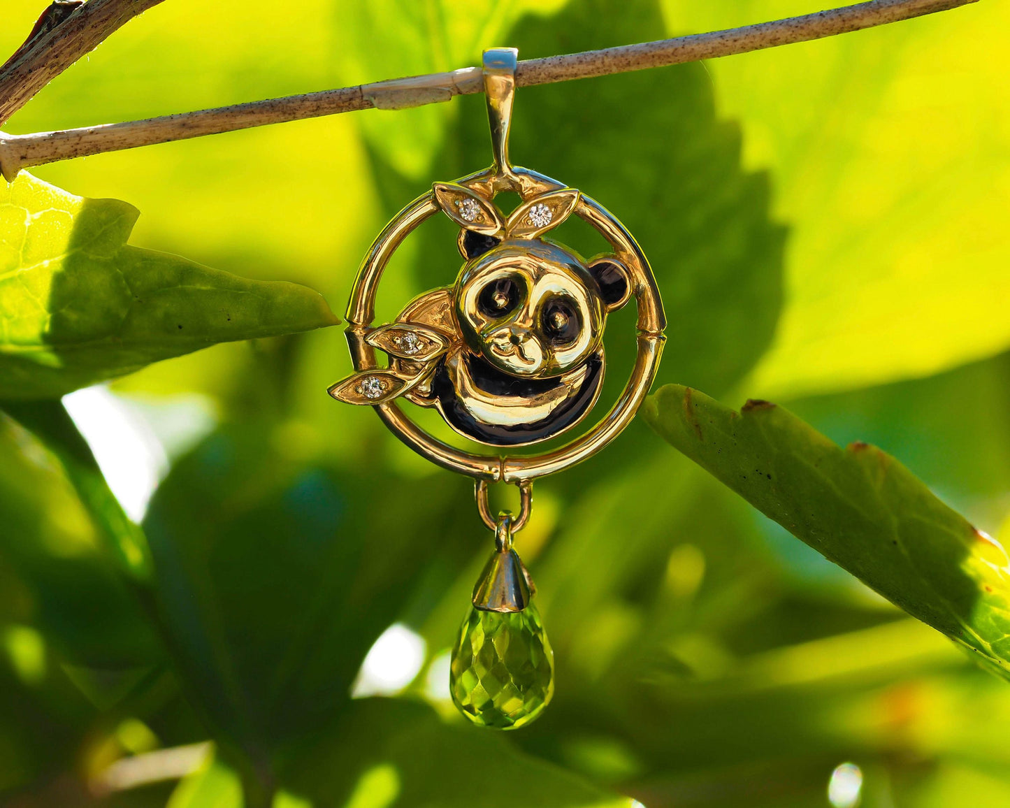 14k gold Koala Bear pendant in 14k gold