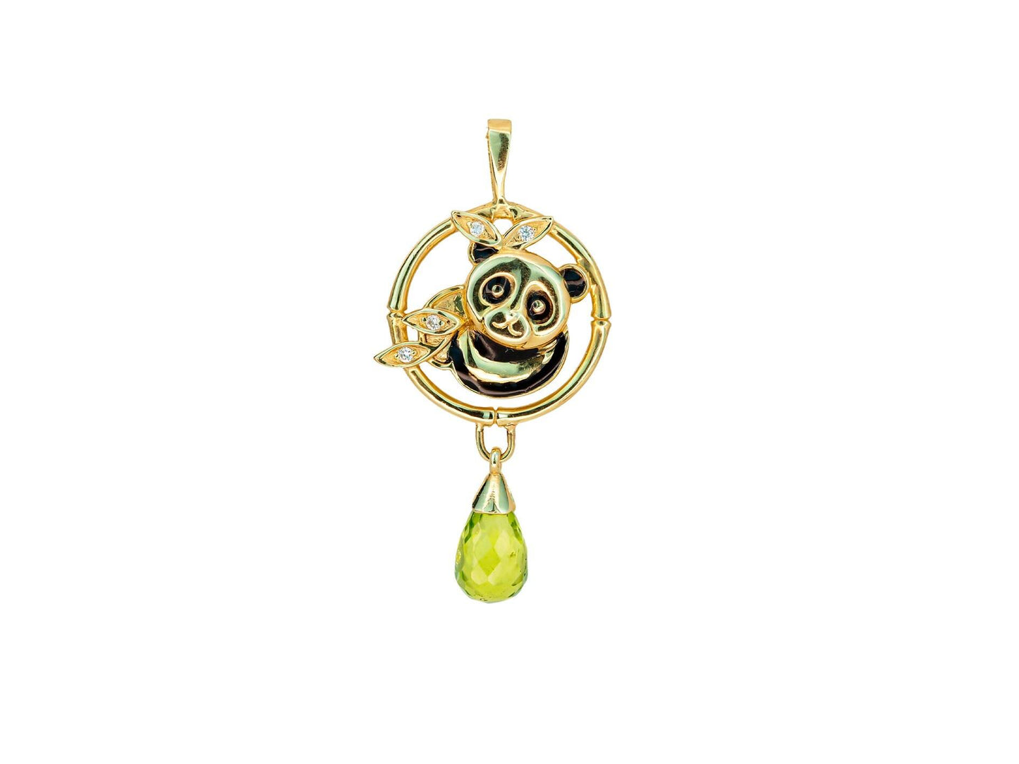 14k gold Koala Bear pendant in 14k gold