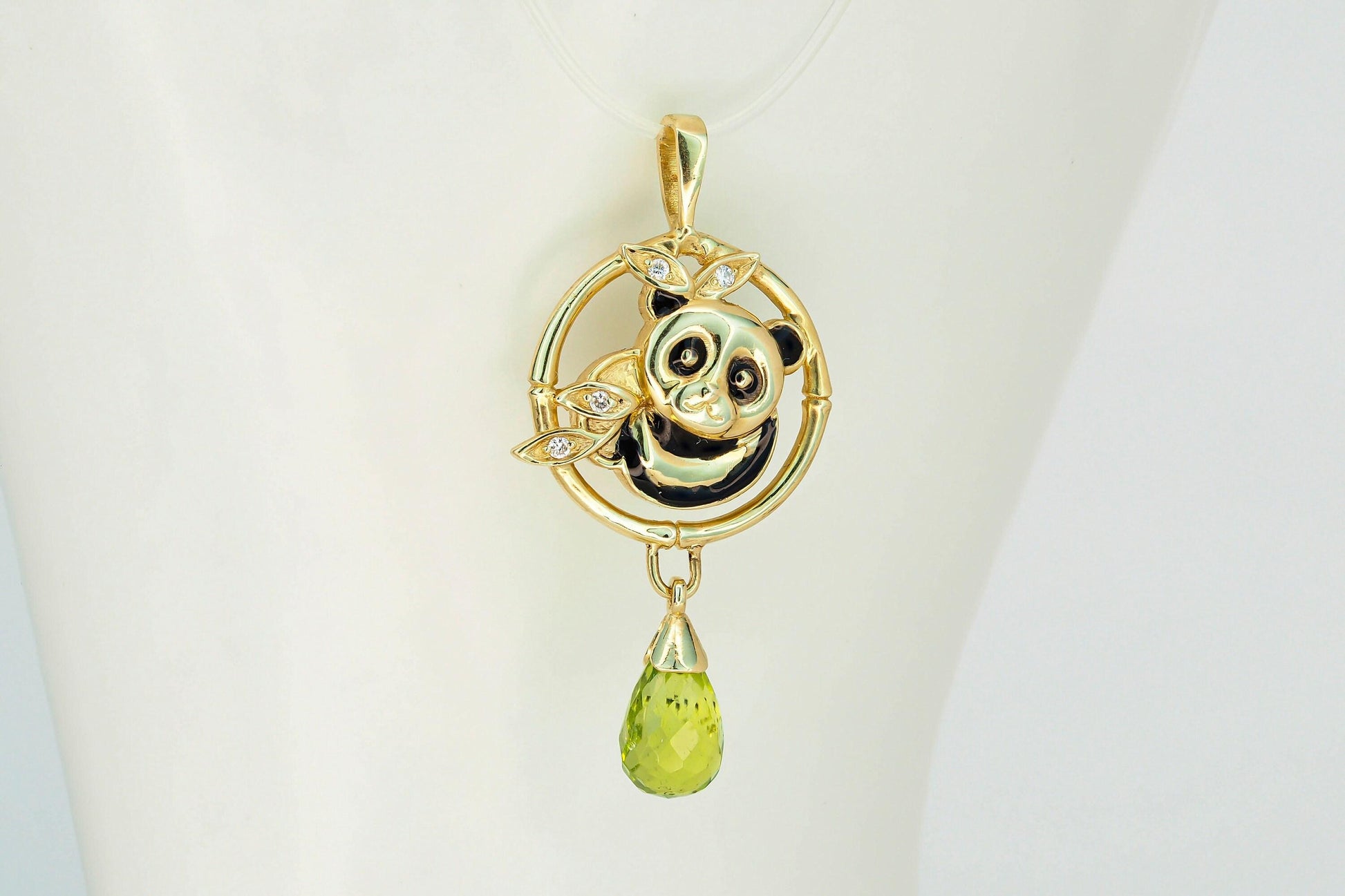 14k gold Koala Bear pendant in 14k gold