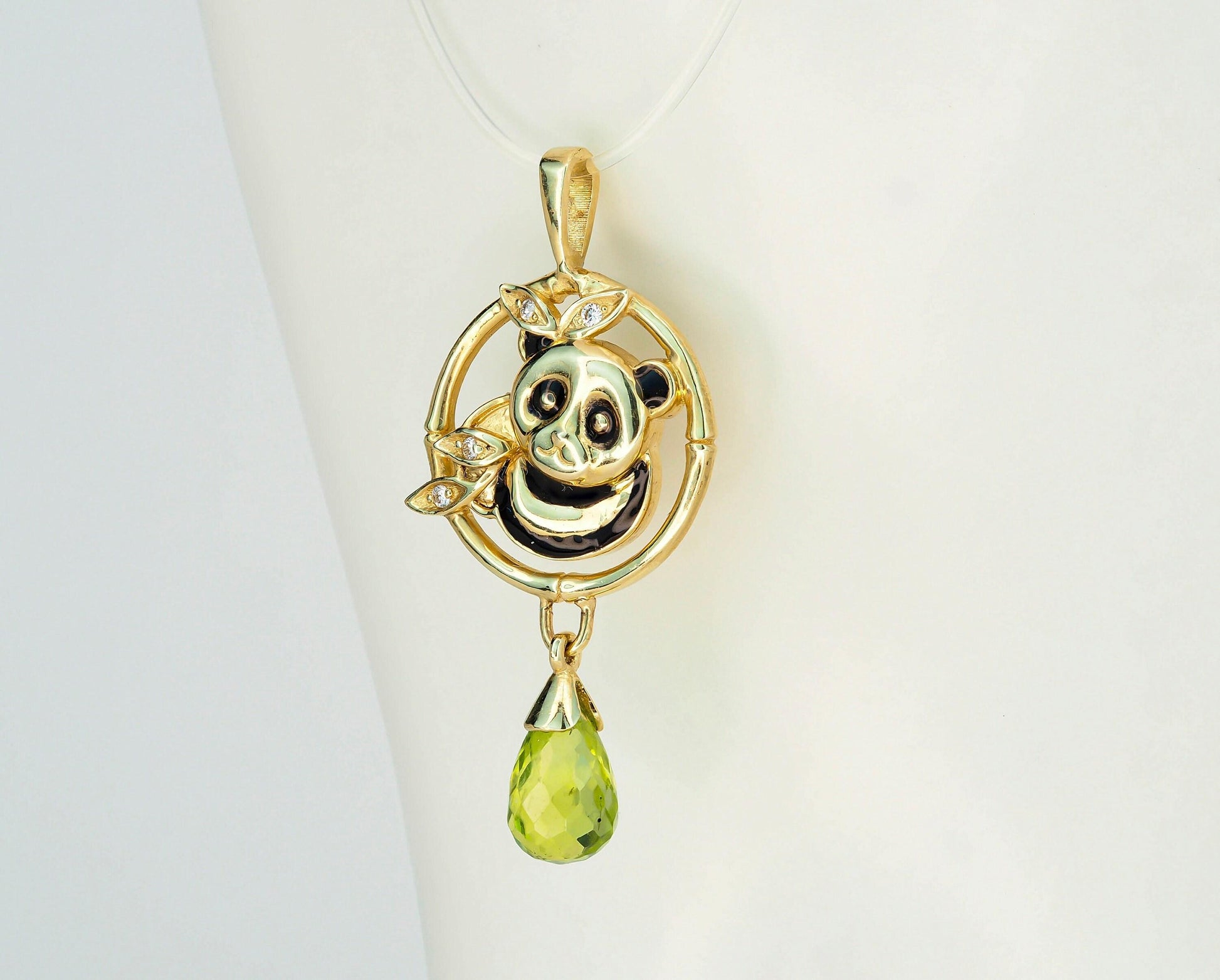 14k gold Koala Bear pendant in 14k gold
