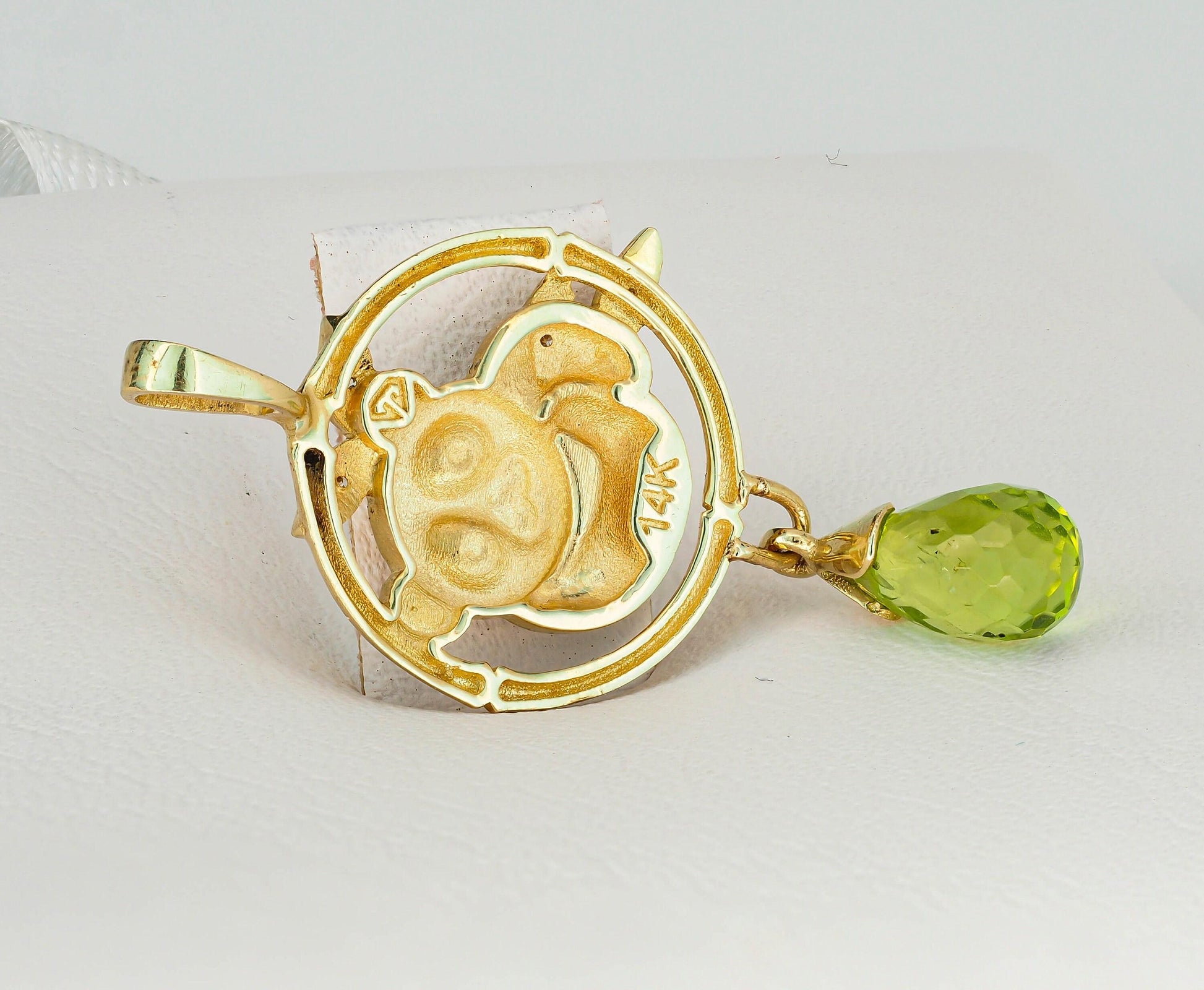 14k gold Koala Bear pendant in 14k gold