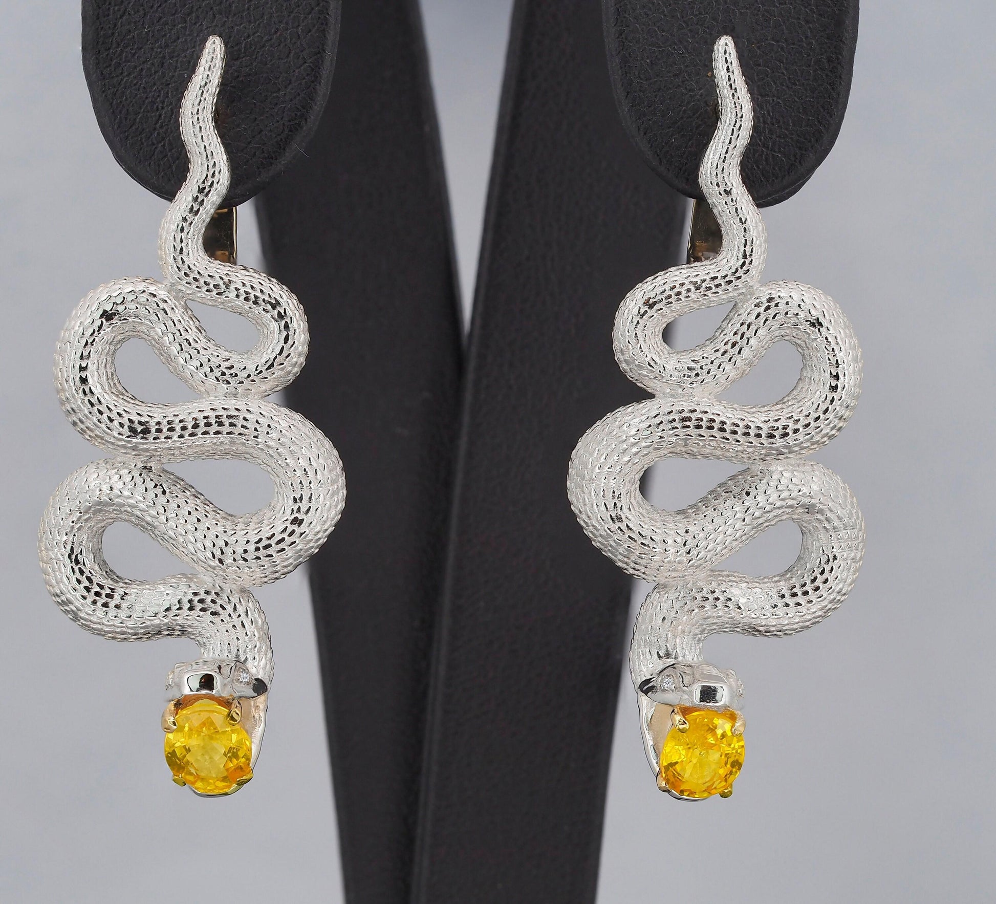Massive Snake earrings