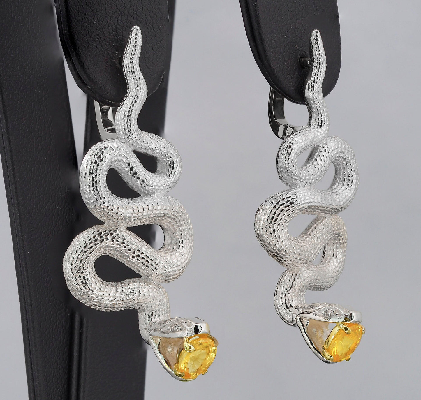 Massive Snake earrings