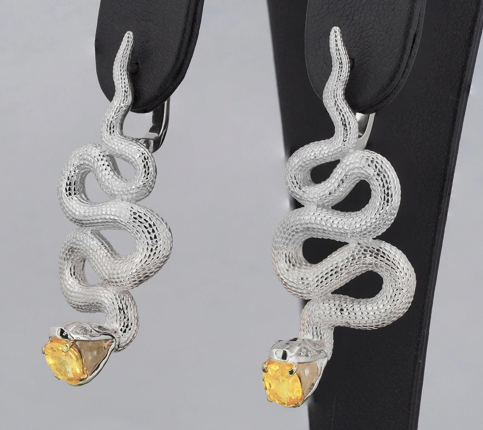 Massive Snake earrings