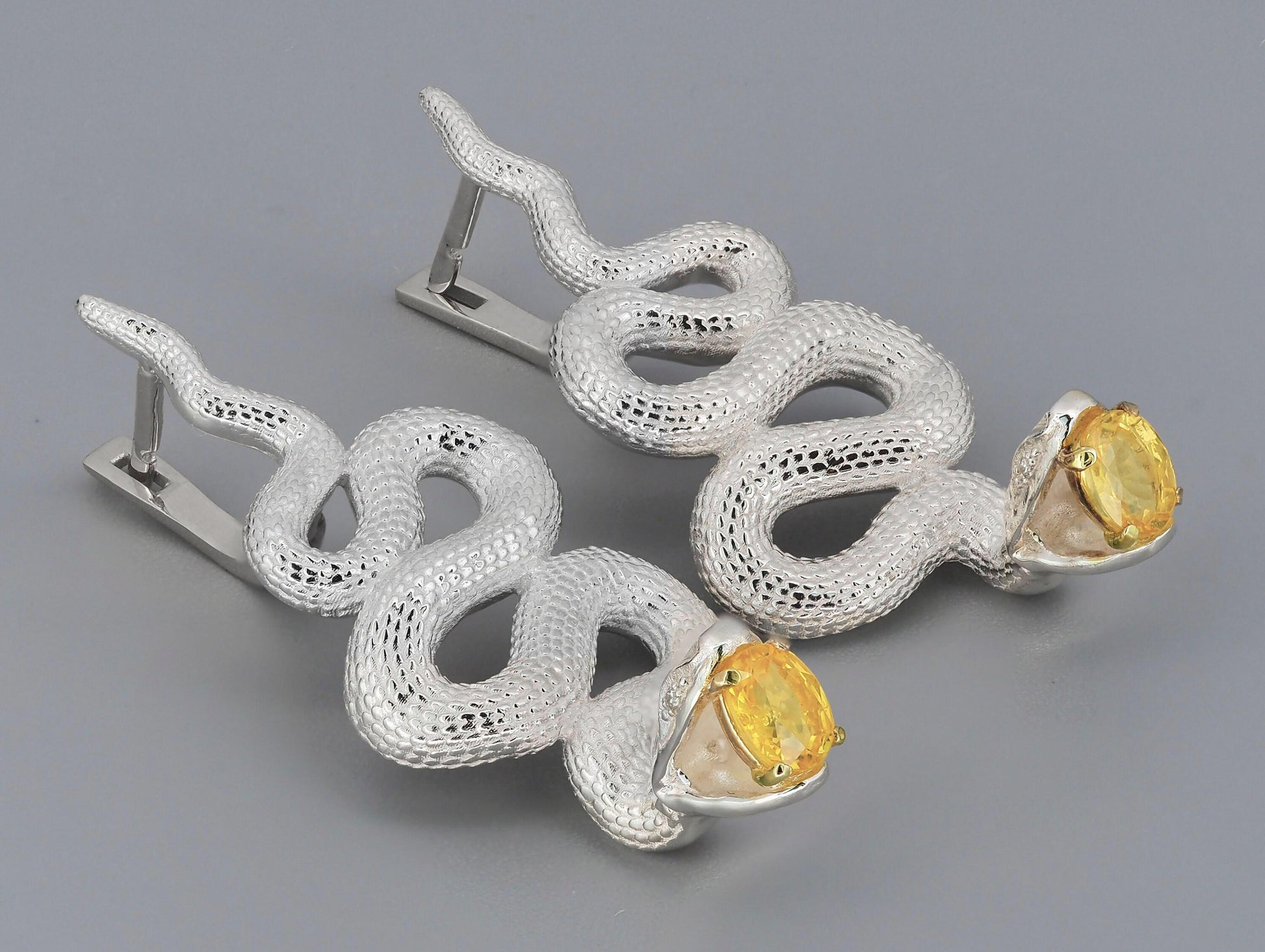 Massive Snake earrings