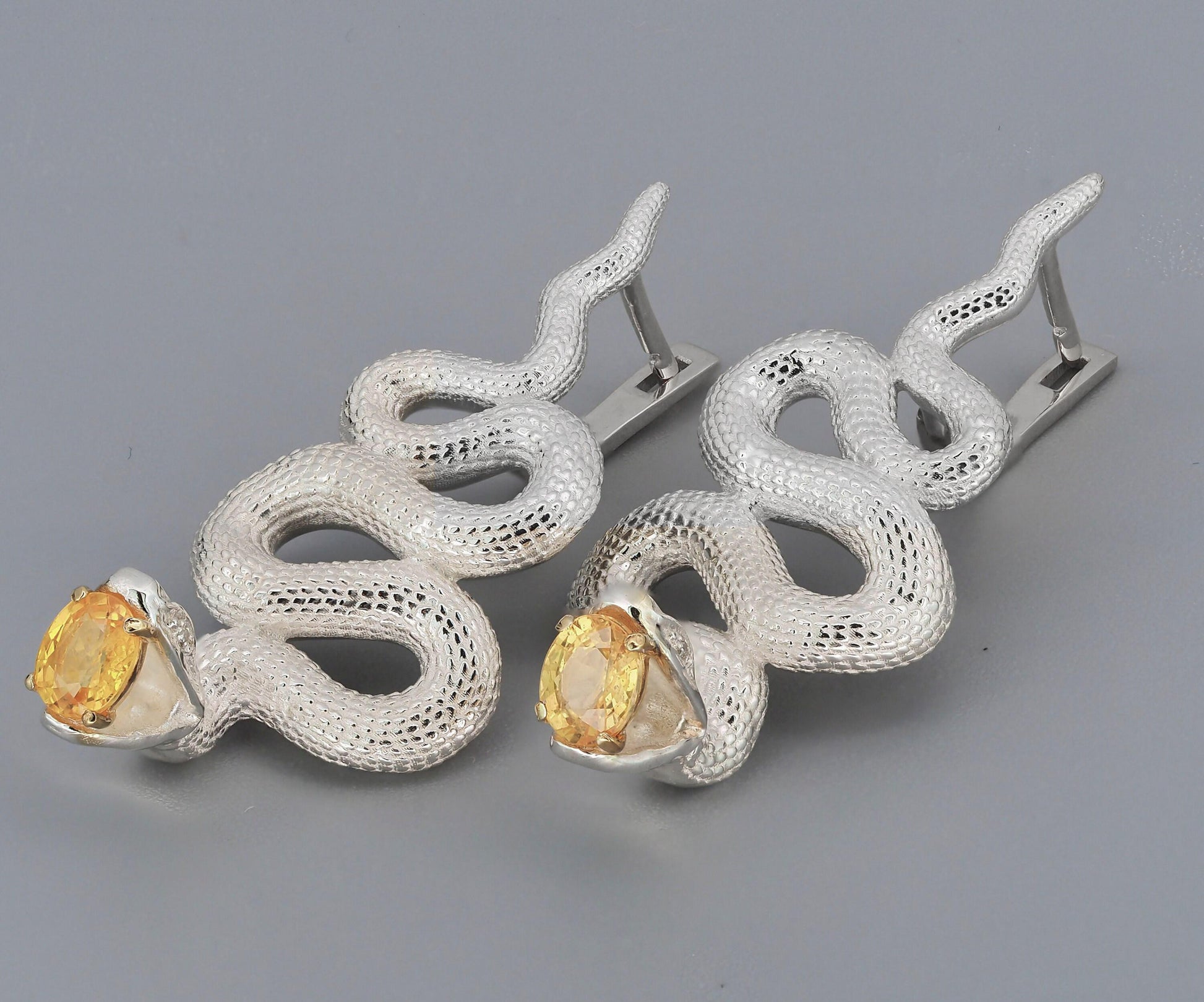 Massive Snake earrings