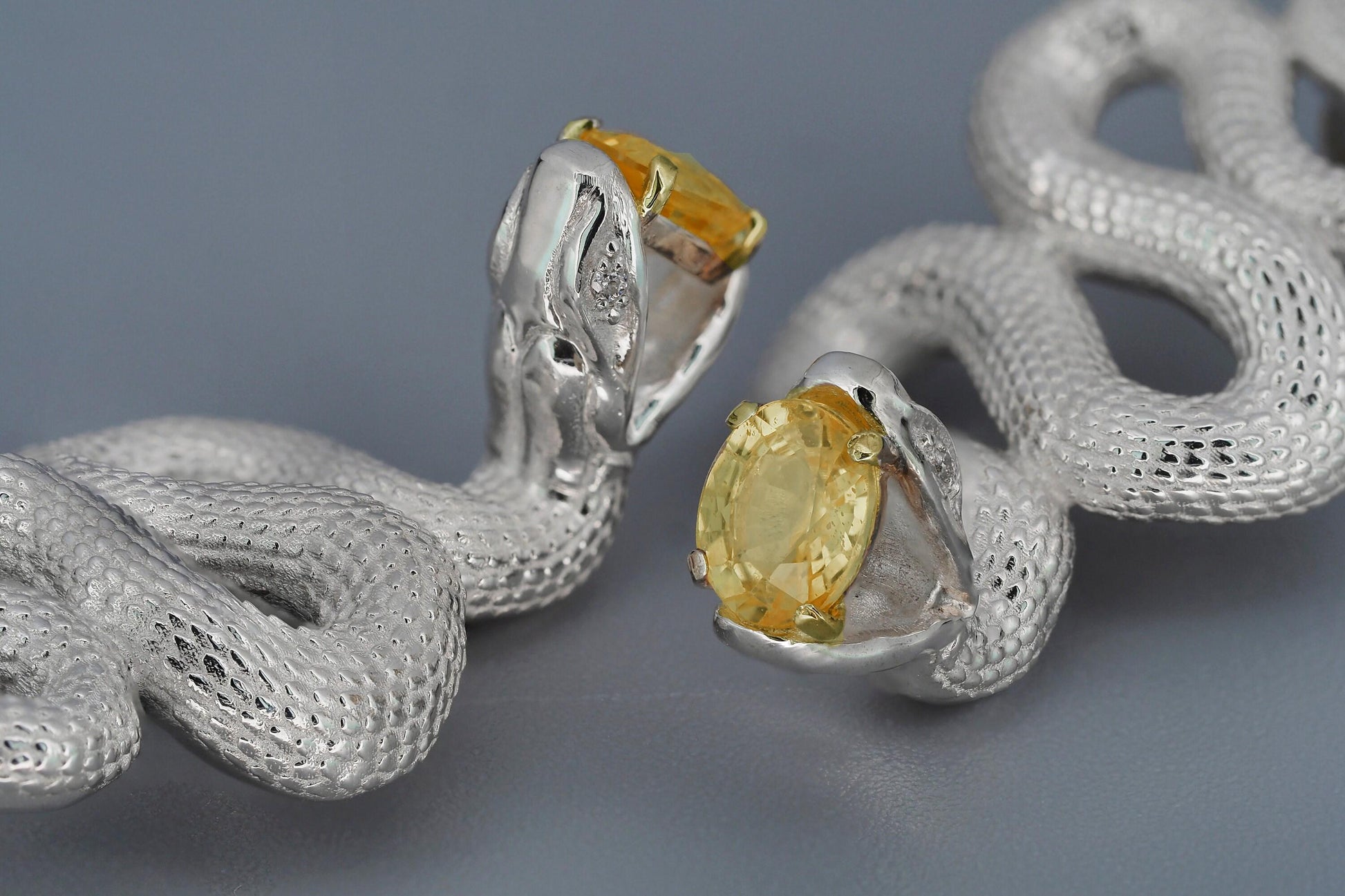 Massive Snake earrings