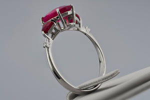 Statement rings. Promise rings. Cocktail ring. Ruby ring. Dainty ring